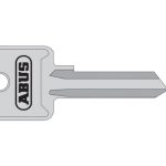 85/50 50mm +60 Right Hand Key Blank ABUKB02703