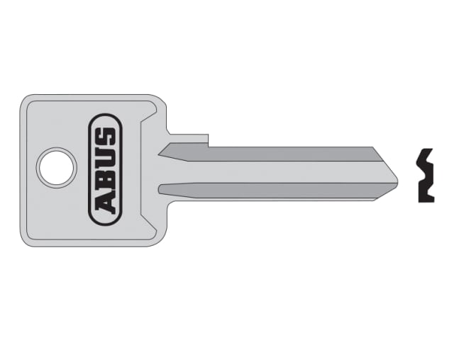 85/50 50mm +60 Right Hand Key Blank ABUKB02703