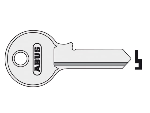 55/50 50mm Key Blank ABUKB02884