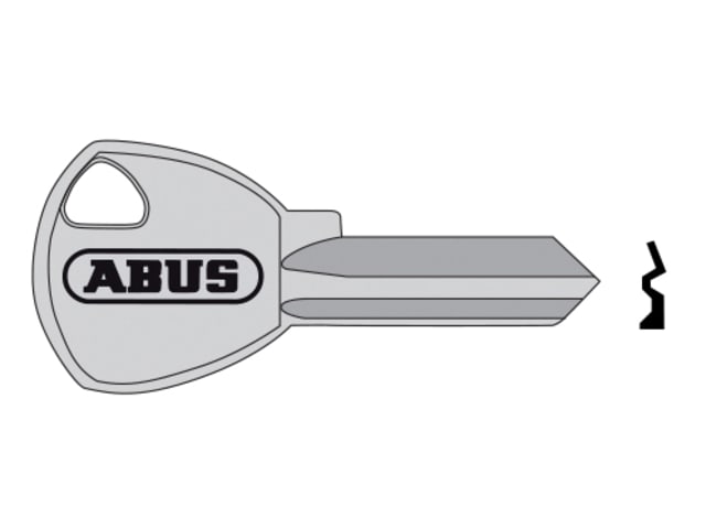 65/25 25mm New Profile Key Blank ABUKB11406