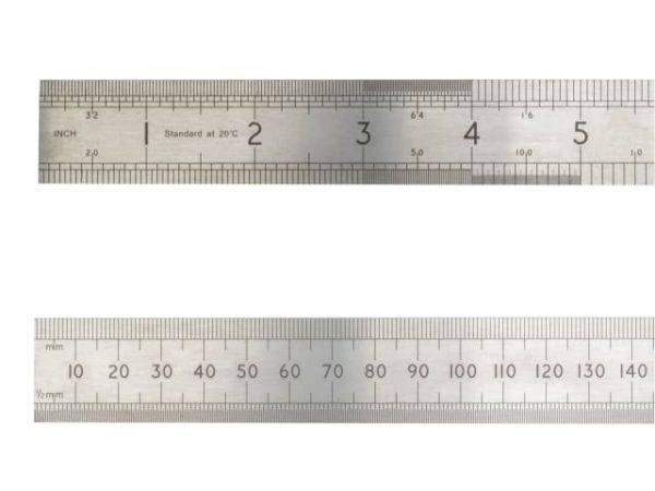 ASR 600 Precision Steel Rule 600mm (24in) ADVASR600