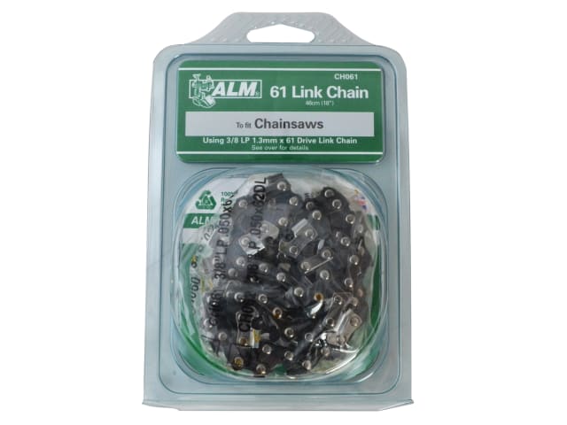 CH061 Chainsaw Chain 3/8in x 61 Links 1.3mm - Fits 45cm Bars ALMCH061 - Image 2