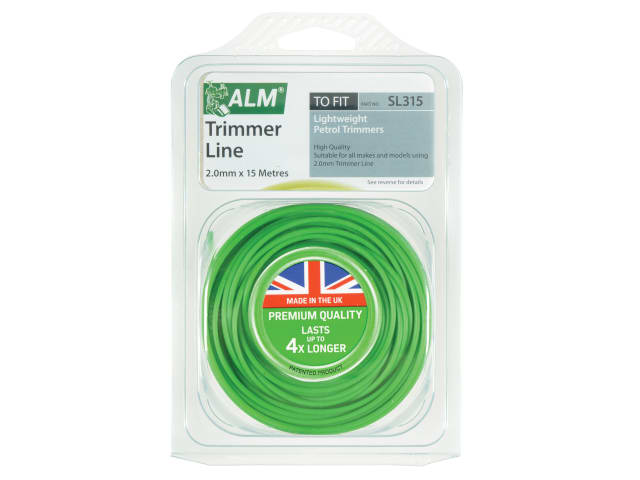SL315 Light-Duty Petrol Trimmer Line 2.0mm x 15m ALMSL315