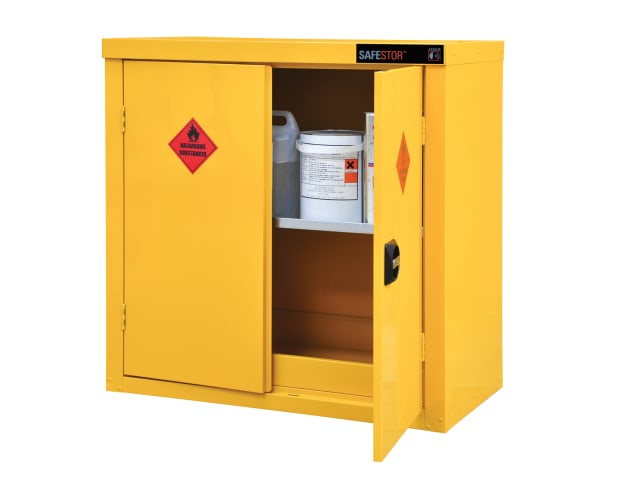 SafeStor Hazardous Floor Cupboard 900 x 460 x 900mm ARMHFC3 - Image 2