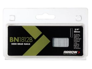 BN1812B Brad Nails 20mm Brown Head Pack 2000 ARRBN1812B
