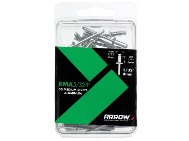 RMA 5/32IP Aluminium Rivets 5/32in Medium Pack of 50 ARRRMA532IP - Image 2