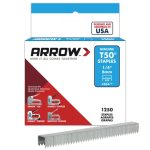 T50 Staples 6mm (1/4in) Box 1250 ARRT5014S