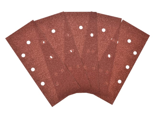 1/3 Sanding Sheets Orbital Perforated Coarse Grit (Pack 5) B/DX31156 - Image 2