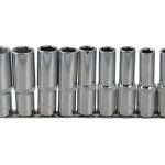 Deep Socket Set of 9 Metric 1/2in Square Drive B/S01541