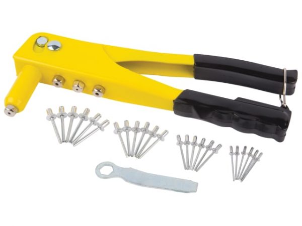 Hand Rivet Gun + 60 Rivets B/S09101 - Image 5