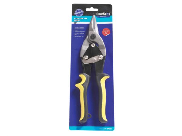 Aviation Tin Snips Straight Cut 250mm (10in) B/S09301 - Image 2