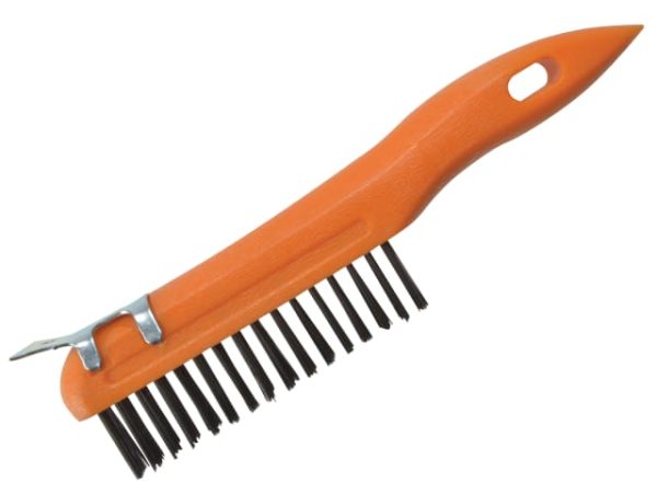 Plastic Wire Brush & Scraper B/S22523