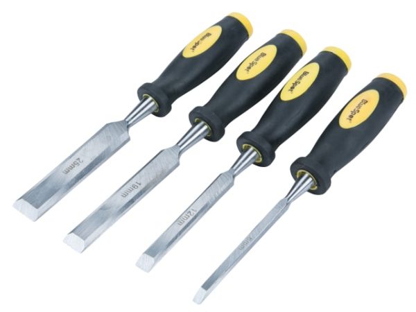 Chisel Set Double Colour Handle Set -  4 Piece B/S28004