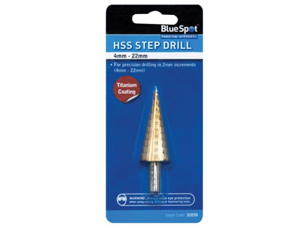 HSS Step Drill 4-22mm B/S32050 - Image 2