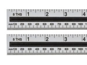 Aluminium Ruler 300mm (12in) B/S33932