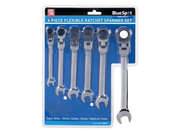 Flexible Head Ratchet Set -  6 Piece B/S4312 - Image 2