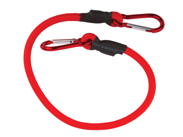 Snap Clip Bungee 60cm x 10mm B/S45443