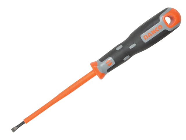 Tekno+ VDE Screwdriver Slotted Tip 4.0mm x 100mm BAH033040