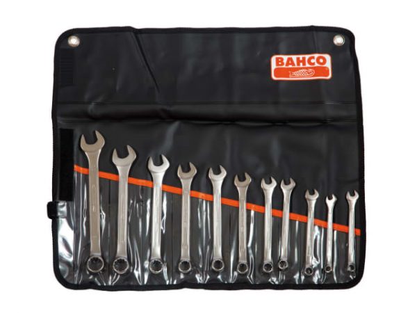 Chrome Polished Combination Spanner Set -  11 Piece BAH111MSET11