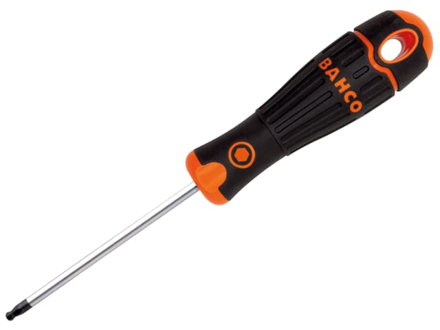 BAHCOFIT Screwdriver Hex Ball End 6.0 x 125mm BAH143060125
