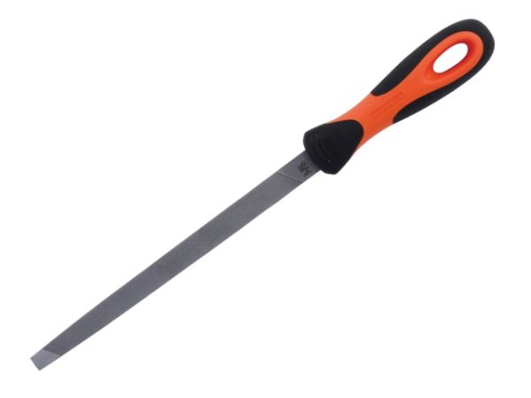 Handled Three-Square Second Cut File 1-170-08-2-2 200mm (8in) BAH17082H