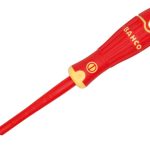BAHCOFIT Insulated Screwdriver Slotted Tip 8.0 x 175mm BAH196080175