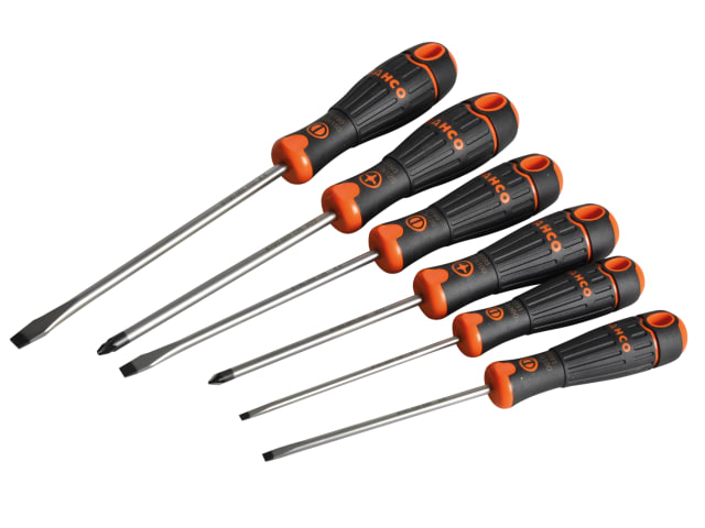 BAHCOFIT Screwdriver Set - of 6 SL/PZ BAH219016