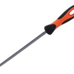 Handled Round Bastard Cut File 1-230-08-1-2 200mm (8in) BAH23081H
