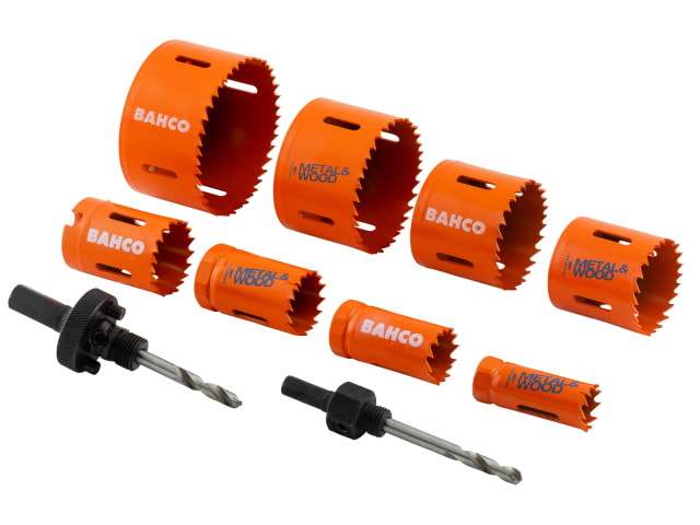 Electrician's Bi-Metal Holesaw Set - 10 Piece BAH383482EL