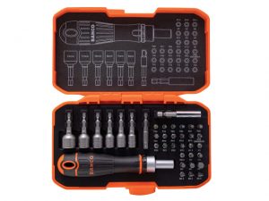 59/S36BCR Ratcheting Coloured Bit Set -  36 Piece BAH59S36BCR