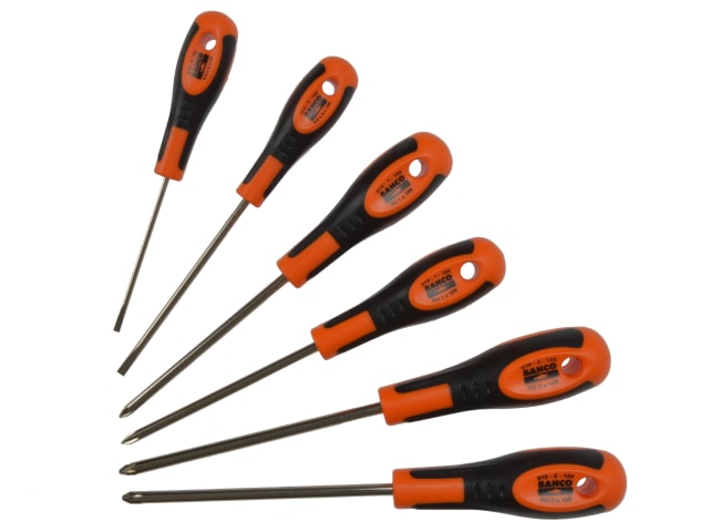 600 Series Screwdriver Set - 6 Piece SL/PH/PZ BAH6056