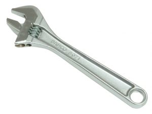 8073c Chrome Adjustable Wrench 300mm (12in) BAH8073C