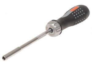 808050 Ratchet Screwdriver & 6 Bits BAH808050