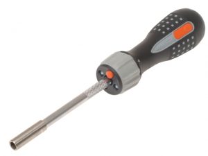 808050L LED Ratchet Screwdriver & 6 Bits BAH808050L