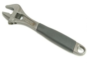9073 Black ERGO Adjustable Wrench 300mm (12in) BAH9073
