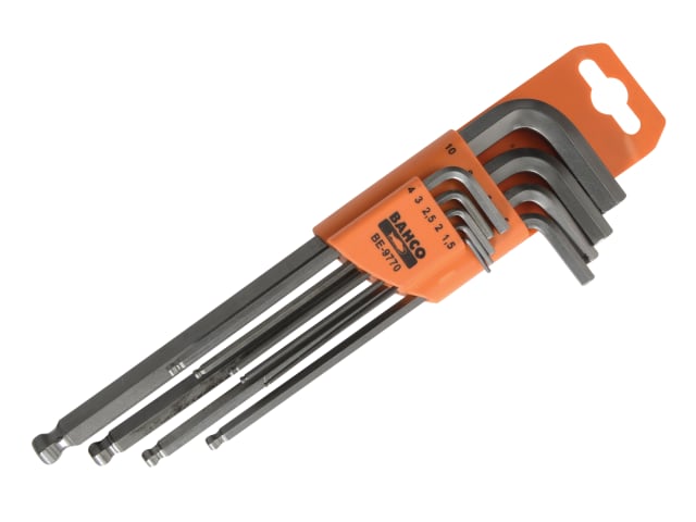 Hexagon Key Set - 9 Piece (1.5-10mm) BAH9770