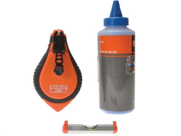 Blue Chalk -  Chalk Line & Line Level Set BAHCLSET