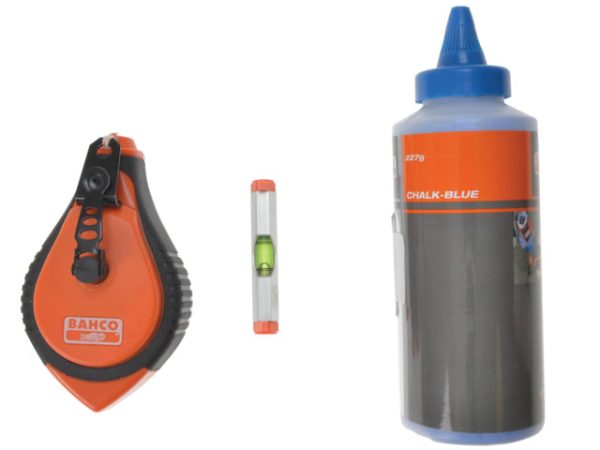 Blue Chalk -  Chalk Line & Line Level Set BAHCLSET - Image 2