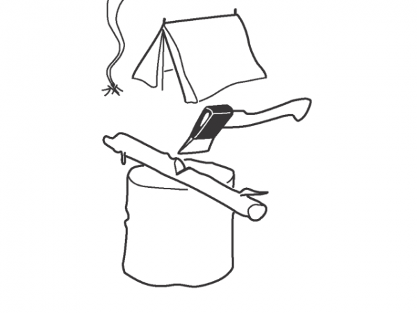 Camping Hatchet HUS 0.8-500 1.15kg BAHHUS08500 - Image 3