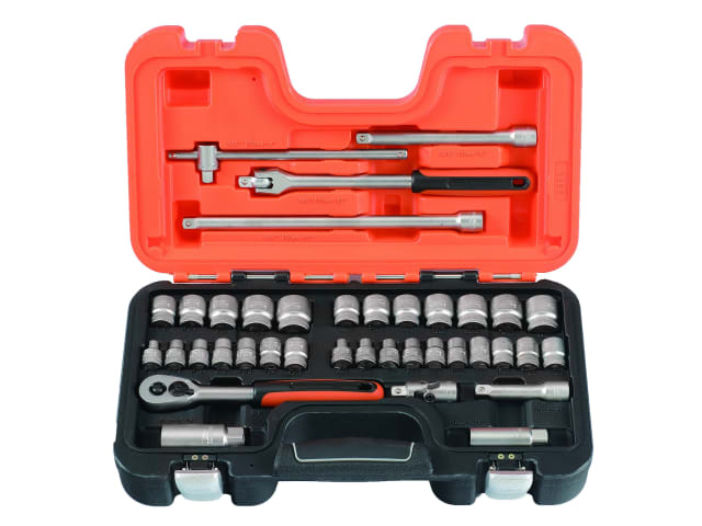 S380 Socket Set of 38 Metric 3/8in Drive BAHS380