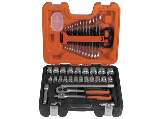 S400 Socket & Spanner Set of 40 Metric 1/2in Drive BAHS400