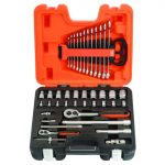 S410 Socket & Spanner Set of 41 Metric 1/4in & 1/2in Drive BAHS410
