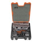 S800 Socket Set of 77 Metric & AF 1/4 & 1/2in Drive BAHS800