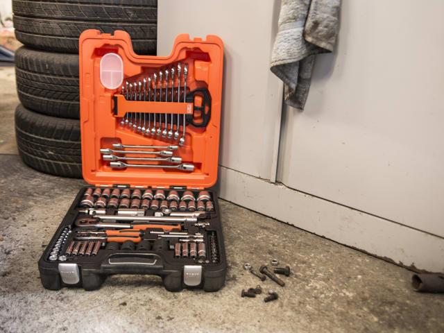 S87+7 Socket & Spanner Set of 94 Metric & AF 1/4 & 1/2in Drive BAHS877 - Image 2