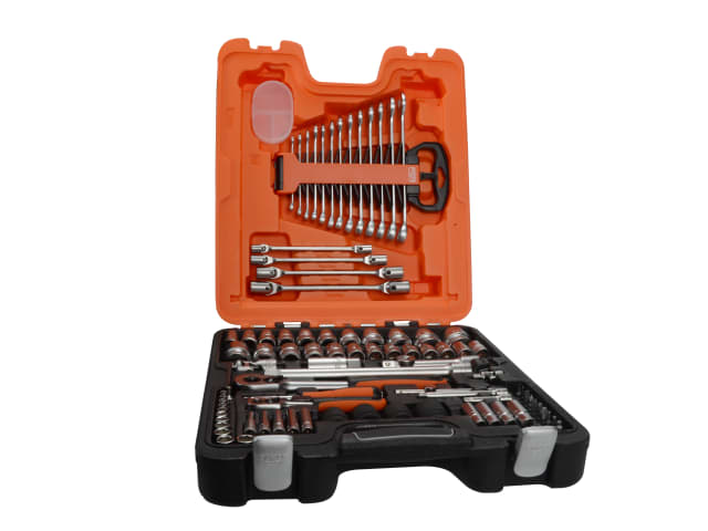 S87+7 Socket & Spanner Set of 94 Metric & AF 1/4 & 1/2in Drive BAHS877 - Image 3
