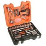 S910 Socket & Spanner Set of 92 Metric & AF 1/4 & 1/2in Drive BAHS910