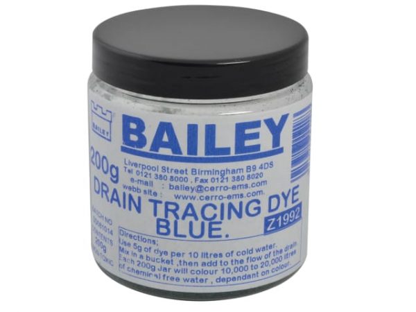 1992 Drain Tracing Dye - Blue BAI1992