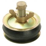 2416 Drain Test Plug 100mm (4in) - Brass Cap BAI2416