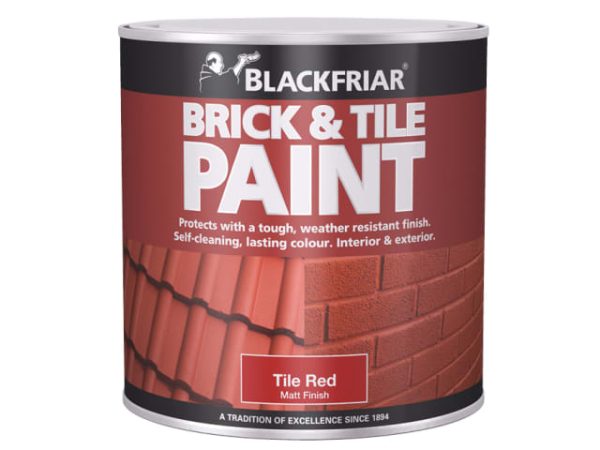 Brick & Tile Paint Matt Red 250ml BKFBTMR250