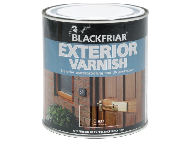 Exterior Varnish UV77 Clear Satin 500ml BKFEVS500
